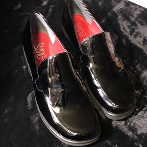Franco Sarto Womens Bocca patent leather loafers 7.5